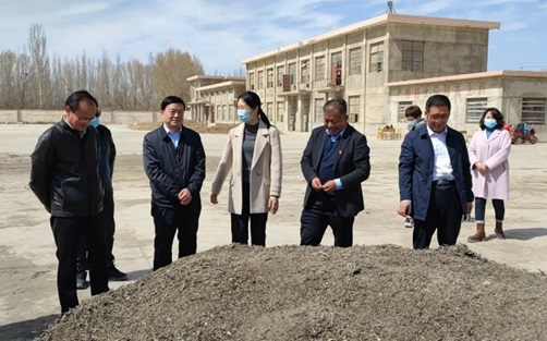 黨委書記、董事長劉興斌到金塔縣調(diào)研